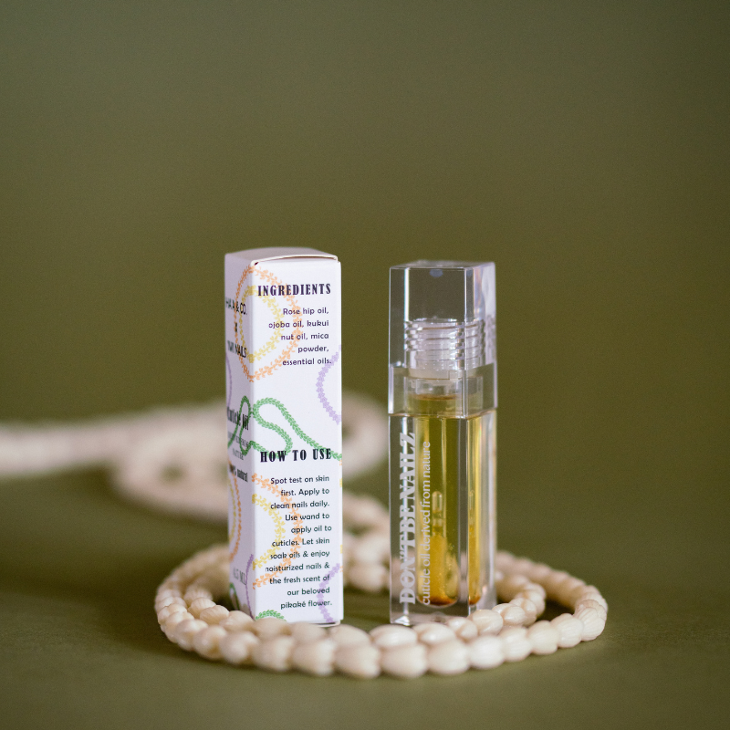 NEW SCENT Haa & Co. x Iwi Nails: Dont Be Nailz Cuticle Oil