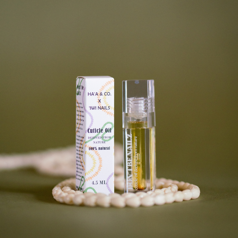 NEW SCENT Haa & Co. x Iwi Nails: Dont Be Nailz Cuticle Oil