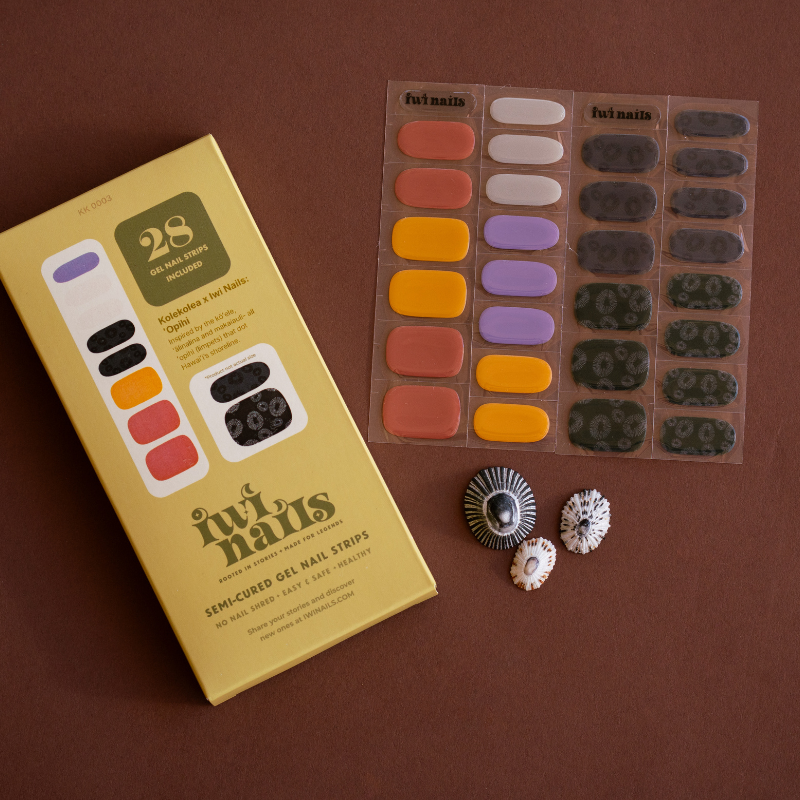 KOLEKOLEA x IWI NAILS: OPIHI